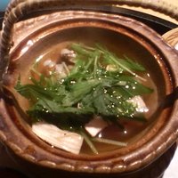 京懐石 美濃吉 そごう千葉店 - 月懐石「秋麗」椀替り　松茸どびん蒸し 鱧 銀杏 京水菜