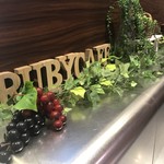 RUBY CAFE - ここにドリンクを置いて撮るとインスタ映えします。
