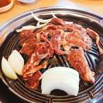 ジンギスカン白樺 - ジュー  焼き過ぎは厳禁！