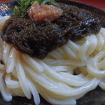 さぬきうどん冨家 - ぶっかけ梅もずく（冷） 820円