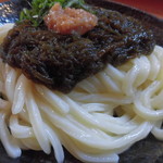 さぬきうどん冨家 - ぶっかけ梅もずく（冷） 820円