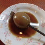 さぬきうどん冨家 - おでん（玉子） 110円