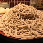 味奈登庵 - #食べログ的に撮るとこうなる。  
            大盛りはさすがのボリューム。