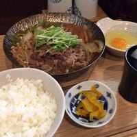 つきはし - すき焼き御膳 1500円 