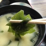 Tonkatsu Nakamura - 味噌汁の具材
