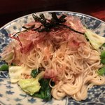 懐石郷土料理 一村 - 油そうめん