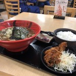 西宮名塩サービスエリア(下り線) フードコート - 名塩ラーメンセット醤油