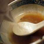 鯛だしそば・つけ麺　はなやま - 割りスープ