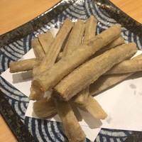 かどや 虎ノ門 - 牛蒡のから揚げ