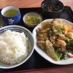祇園亭 - 八宝菜定食７５０円