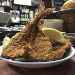 みたかや酒場 - アジフライ