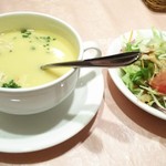 ティンカーベル - スープとサラダ