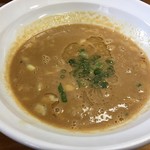 中華そば よしかわ - あんこうみそつけ麺のつけ汁