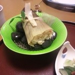 北瑞苑 - 食事のタケノコご飯☆