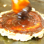 道草 - ソースを塗る