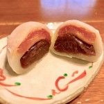 銀座あけぼの - あんず大福