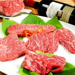 Yakiniku Dainingu Kaien - 【こだわりの十勝ハーブ牛5種盛り】、肉本来の旨みを楽しめます