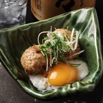 焼き鳥 とりぞう - 月見とろろつくね