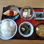 盛岡月が丘食堂 - 朝食セット（４００円）