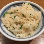 屯ちん - けっこうこってりな混ぜご飯。