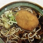 立喰そば吾妻屋 - コロッケそば￥350