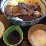 ゆさか庵 - 【’18.3】豆腐のこばちも付いてます
