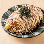 ながりの炉 - 山盛りキャベツの玉子巻き　