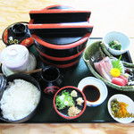 釜あげうどん定食(梅)