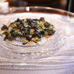 SUGALABO - 福井　越前漁港　平目のカルパッチョ　キャビア