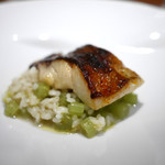 SUGALABO - 赤むつ（山口　下関漁港）と春蕗（愛知）のリゾット