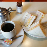 喫茶タンポポ - サンドイッチセット