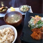 風和カフェ - 日替りポークチャップ 790円