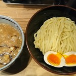 銀座 朧月 - 濃厚つけ麺  味玉トッピング