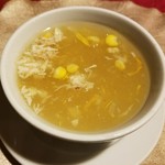 インドシナ号 ディナー クルーズ - トウモロコシと蟹のスープ