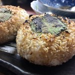 みたかや酒場 - 焼きおにぎり