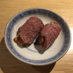 春夏秋冬ざこや - 丹波牛炭焼しゃぶうに巻き