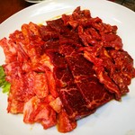 南月 - ファミリーセットのお肉