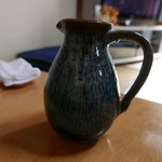 わき水 - 蕎麦湯の器＠2018/2