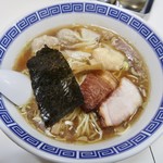 支那そば いしはら - 「ワンタン麺(ミックス)」(1190円)です