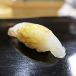 日本橋蛎殻町 すぎた - ヒラメ昆布締め