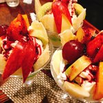 談妃留 - 毎回果物がかわる談妃留おまかせパフェ(^^)