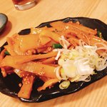 餃子 照井 - ピリ辛メンマ(^^)