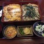 長寿庵 - カツ丼弁当