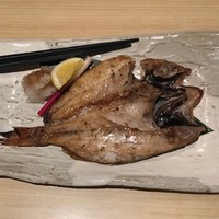 和食 鮨 日本酒 銀波 銀座店 - のどぐろ干物。