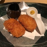和食 鮨 日本酒 銀波 銀座店 - コロッケ。