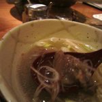 松庵 - 青唐辛子胡椒を入れると絶品