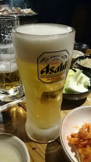Sumibiyakiniku Horumon Ikora - 生ビール