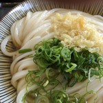 丸池製麺所 - かけうどん大￥３５０