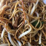 あぺたいと - 焼きそばのアップ