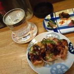 いっさ - 揚げ鶏辛味ソース380円